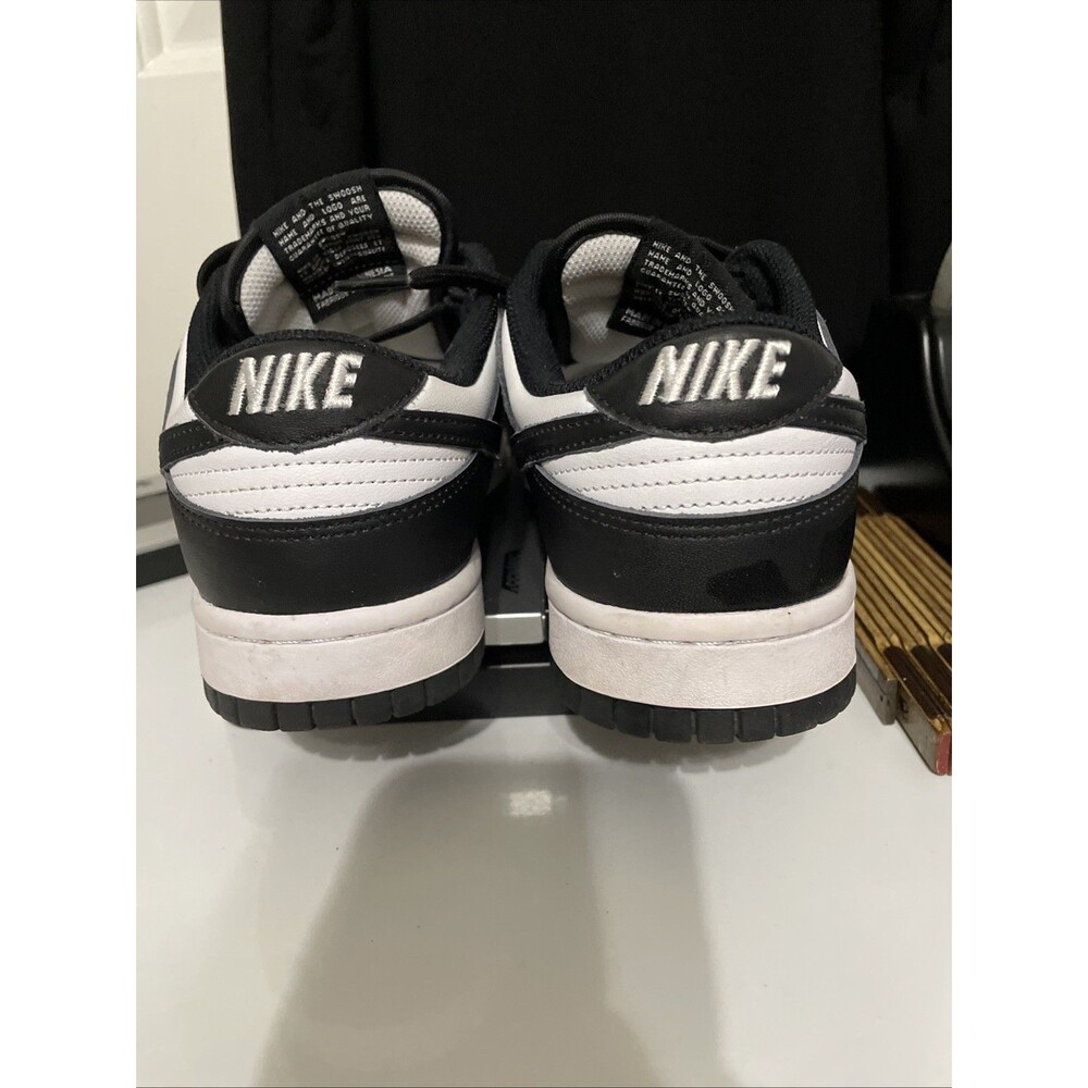 Nike Dunk Low Retro Classic Panda Black White Shoe DZ2794-001 Women 7.5 - Picture 2 of 6